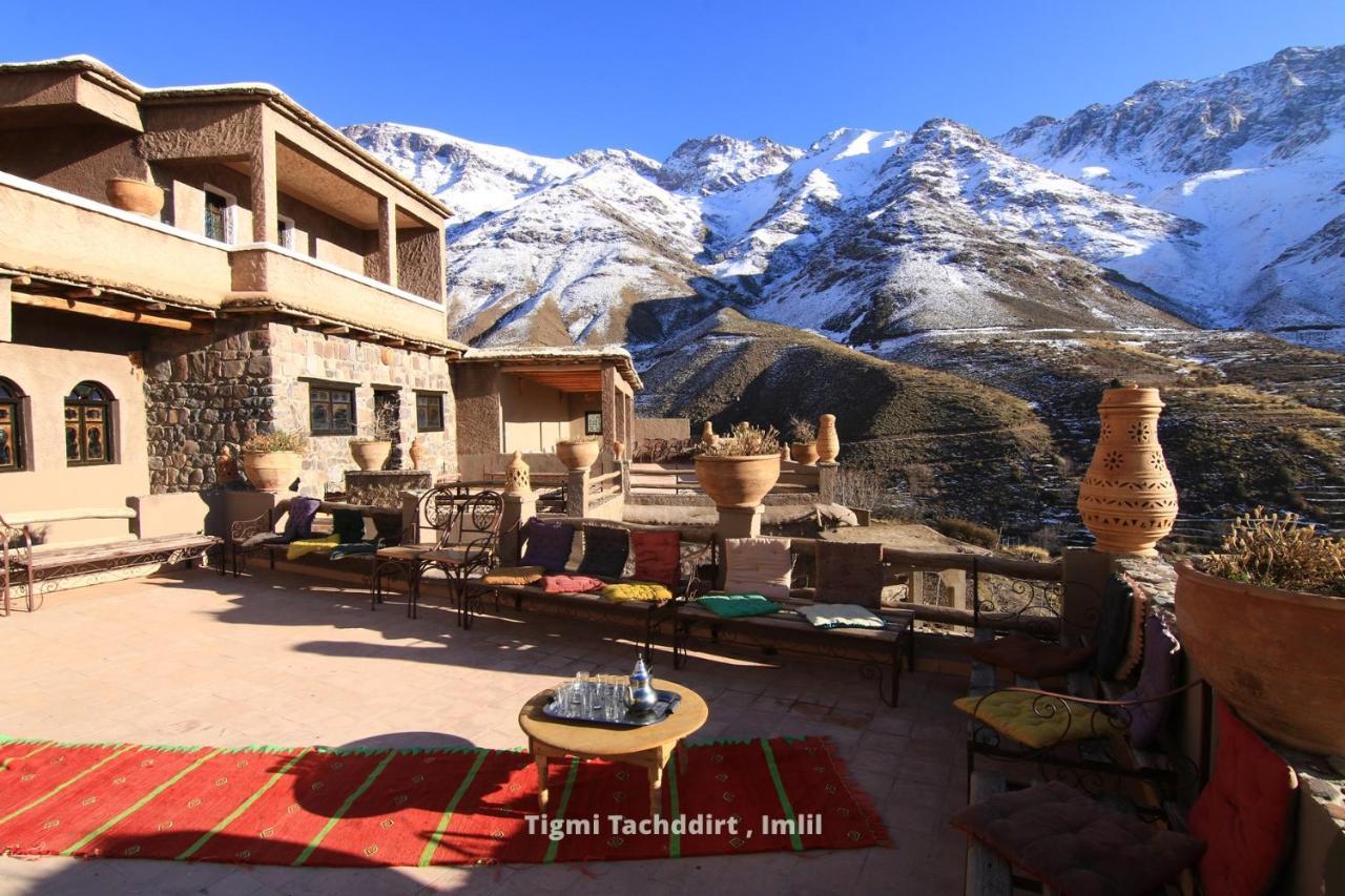 Tigmi Tachddirt - Imlil Les Montagnes De L'Atlas Tacheddirt Esterno foto